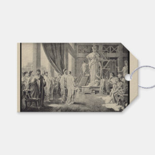 Étiquettes-cadeau Athéna au Parthénon