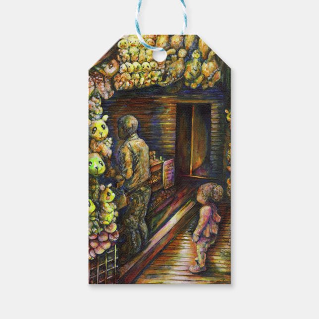 Étiquettes-cadeau Au nord du cirque (Devant)