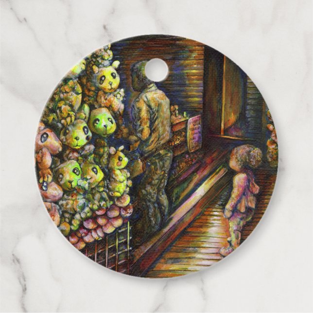 Étiquettes Cadeau Au nord du cirque (Devant)