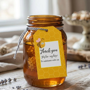 Étiquettes-cadeau Aussi doux que possible merci baby shower