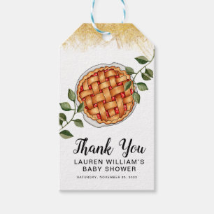Étiquettes-cadeau Automne Apple Pie Tags cadeaux