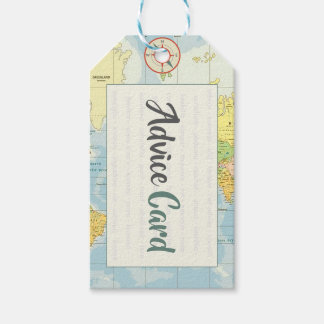Étiquettes-cadeau Aventure | Voyage | Balises de bagage de conseil