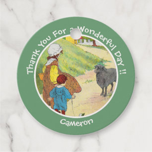 Étiquettes Cadeau Baa, Baa, Black Sheep Anniversaire Collection