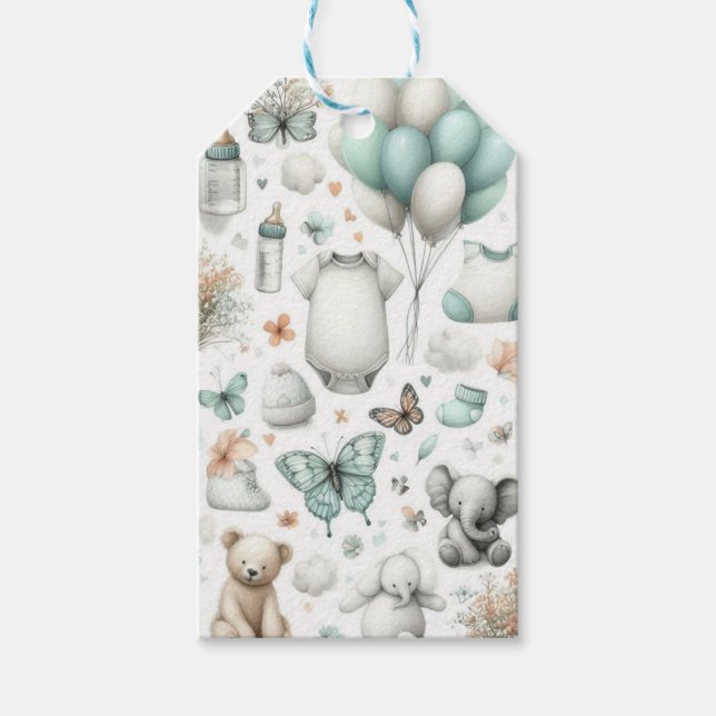 Étiquettes-cadeau Baby Boy (Devant)