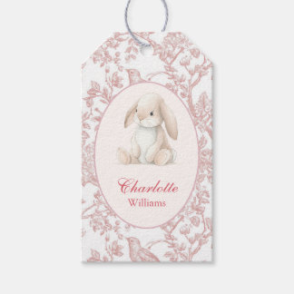 Étiquettes-cadeau Baby Girl First Birthday Party Gift Tags