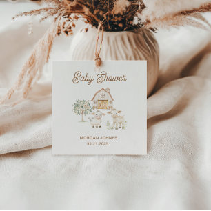Étiquettes Cadeau Baby shower Cutie cultivé à la maison