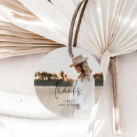 Baby shower de Merci photo Boho moderne