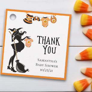Étiquettes Cadeau Baby shower Halloween Witch