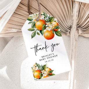 Étiquettes-cadeau Baby shower Little Cutie Favoriser Merci de balise