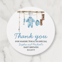 Baby Shower Petit Pêcheur Bleu