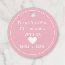 Baby shower rose et blanc