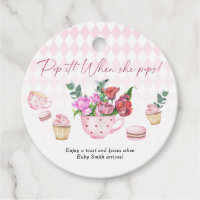 Baby shower Tea Party - Pop it! Quand elle éclaire