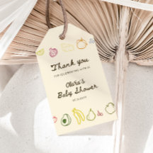 Baby shower tiré à la main localement cultivé