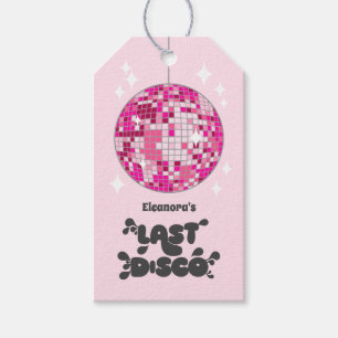 Étiquettes-cadeau Bachelorette Party Super Dernier Disco Favoriser