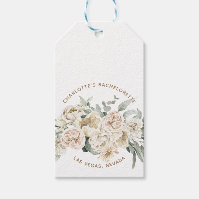 Étiquettes-cadeau Bachelorette Week-end Fête Favoriser Cadeau Person (Devant)