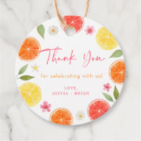 Baigne de mariage Floral Citron Orange