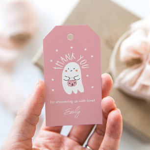 Étiquettes-cadeau Balise Baby shower d'Halloween Kawaii Favoriser
