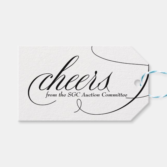 Étiquettes-cadeau Balise cadeau (Devant (Horizontal))