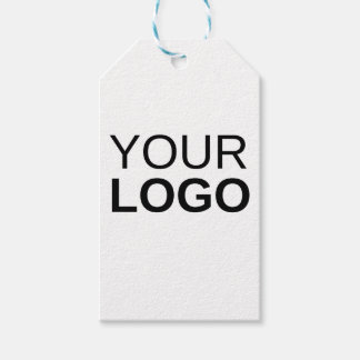 Étiquettes-cadeau Balise cadeau avec Twin bleu et blanc