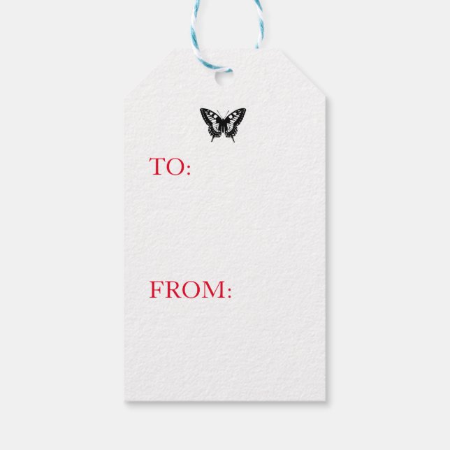 Étiquettes-cadeau Balise cadeau BOUTEILLES JAPONAISES TWILIGHT BLUE (Dos)