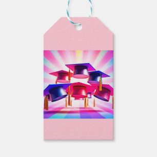 Étiquettes-cadeau Balise cadeau Casquette pour diplômes PopArt
