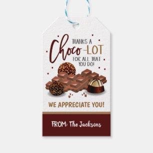 Étiquettes-cadeau Balise-cadeau chocolat Candy