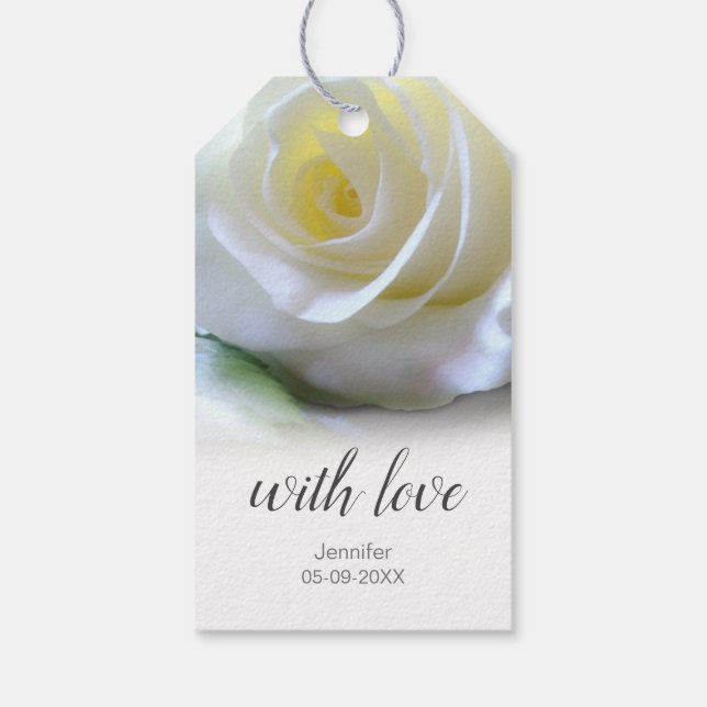 Étiquettes-cadeau Balise cadeau d'anniversaire heureuse (Dos)