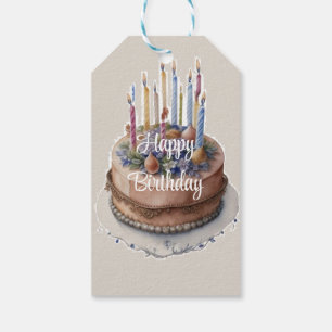 Étiquettes-cadeau Balise cadeau d'anniversaire heureuse