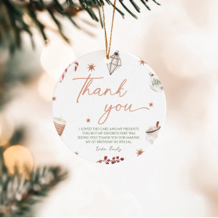 Étiquettes Cadeau Balise cadeau d'anniversaire Oh What Fun Christmas