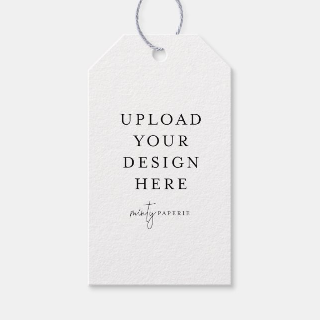 Étiquettes-cadeau Balise cadeau de 2 po x 3,5 po / Favoriser (Devant)