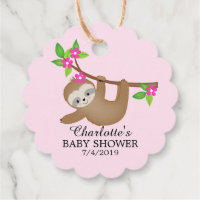 Balise Cadeau de Baby shower Filles Fentes Douces