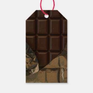 Étiquettes-cadeau Balise cadeau de barre de chocolat