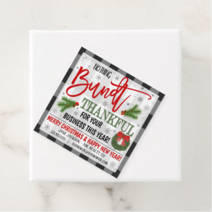 Étiquettes Cadeau Balise cadeau de gâteau cadeau de Noël