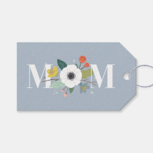 Étiquettes-cadeau Balise cadeau de la fête des mères de maman floral