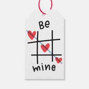 Étiquettes-cadeau Balise cadeau de la Saint-Valentin Be Mine Tic Tac