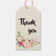 Balise cadeau de mariage Wild Garden