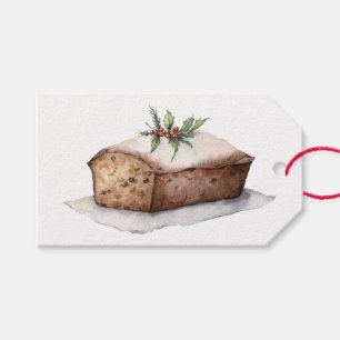 Étiquettes-cadeau Balise cadeau de pain de Noël Vintage