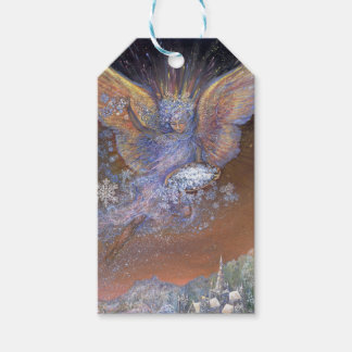 Étiquettes-cadeau Balise cadeau de papier fée de Noël