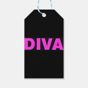 Étiquettes-cadeau Balise Cadeau Diva