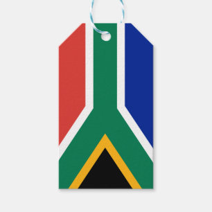 Étiquettes-cadeau Balise cadeau Drapeau Afrique du Sud