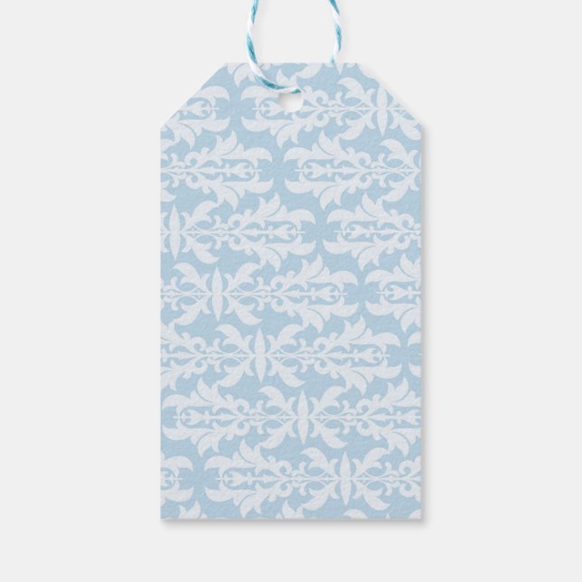 Étiquettes-cadeau Balise cadeau Elegant Storybook Happy Ever After b (Dos)