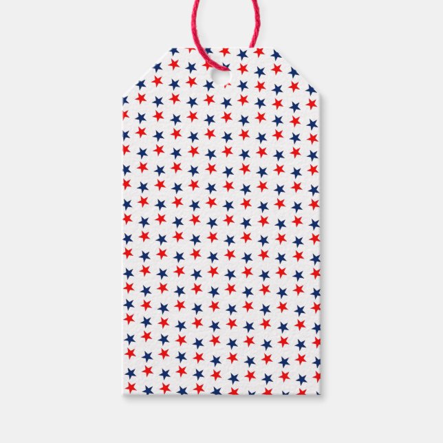 Étiquettes-cadeau Balise Cadeau Étoiles (Devant)