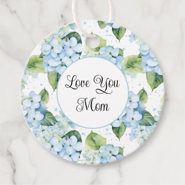 Étiquettes Cadeau Balise cadeau Fête des mères (Devant)