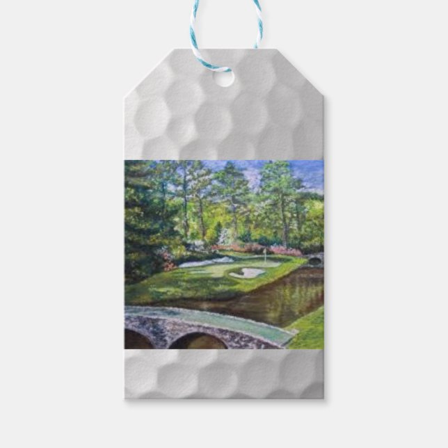 Étiquettes-cadeau Balise cadeau Golfland (Devant)