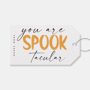 Étiquettes-cadeau Balise cadeau Halloween