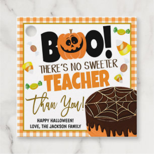 Étiquettes Cadeau Balise cadeau Halloween