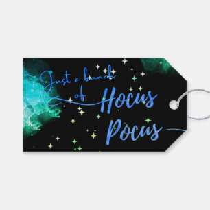 Étiquettes-cadeau Balise cadeau Halloween Hocus Pocus Happy