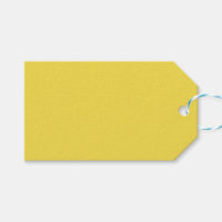 Balise cadeau jaune citron