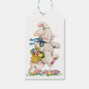 Étiquettes-cadeau Balise cadeau lapin de Pâques - SRF