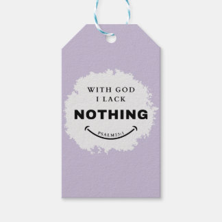 Étiquettes-cadeau Balise cadeau Manque de rien